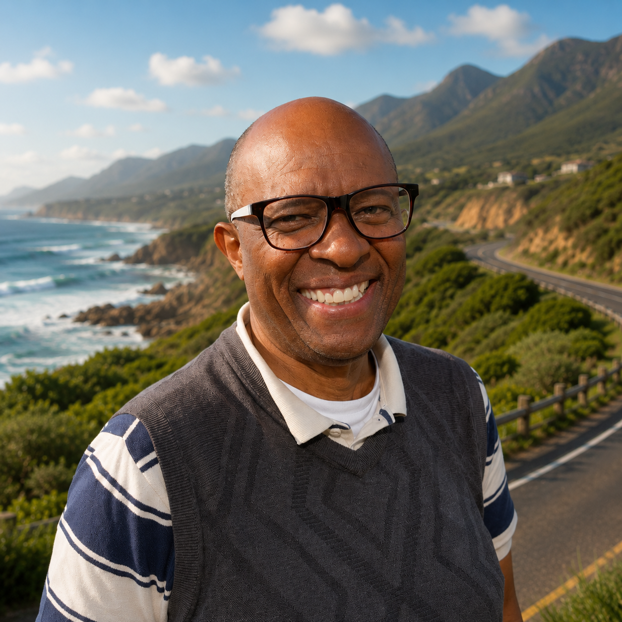 Anthony, your Garden Route shuttle driver